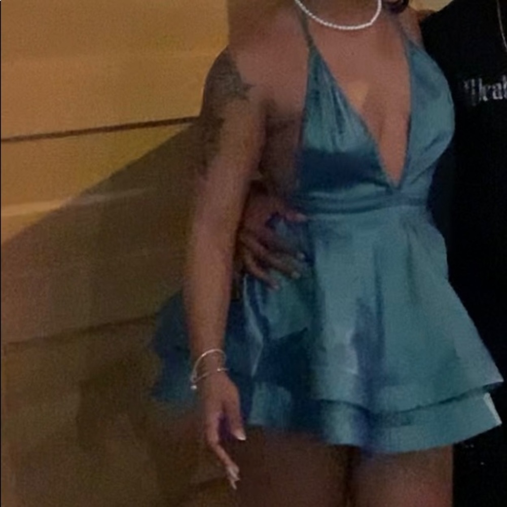 Green/Gold Shane Justin Dress